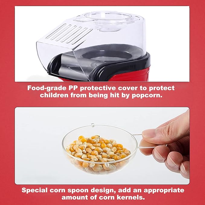 Hot Mini Air Popcorn Popper for Home