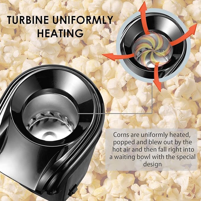 Hot Mini Air Popcorn Popper for Home